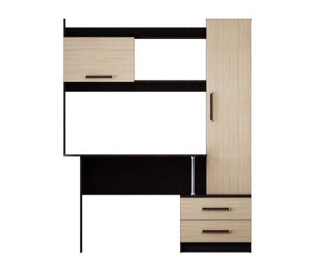 Уголок Школьника Паскаль №1 Разные Цвета (Д-1450 х В-1800 х Г-590 мм)