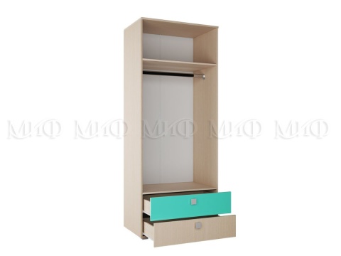 Шкаф Юниор-1 (Ш-800 x В-2000 x Г-524 мм).