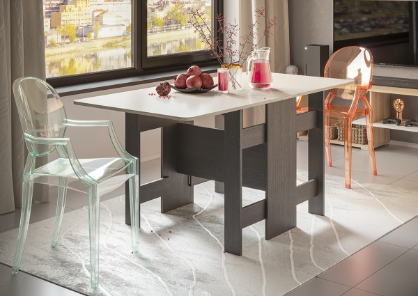 Обеденный Стол-Книжка Хозяюшка СТК-003/Разные Цвета